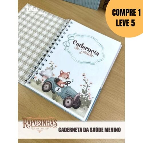 Arquivo Digital Raposinhas Encadernação Menino & Menina-5400