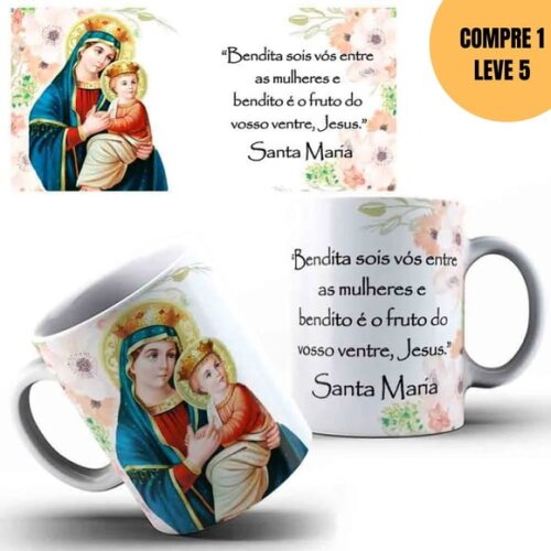 Arquivo Digital Santos Católicos Artes Caneca -5958
