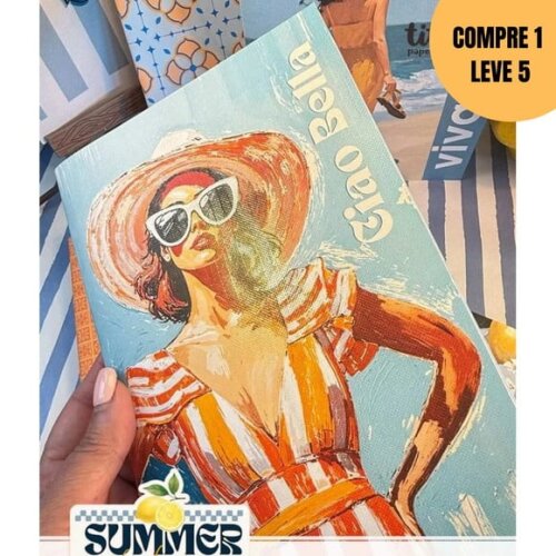 Arquivo Digital Summer Feelings Pack Caderninhos -4845