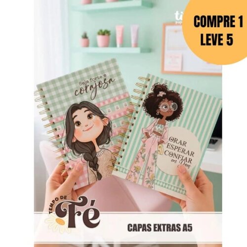 Arquivo Digital Tempo de Fé Capas Extras A5 -5459