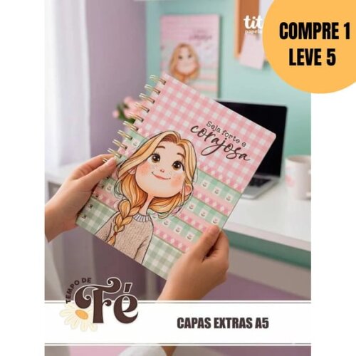 Arquivo Digital Tempo de Fé Capas Extras A5 -5459