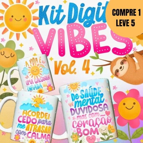 Arquivo Digital Vibes Arte para Canecas -5606
