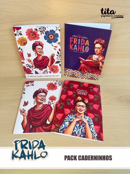 Arquivo Digital Frida Kahlo – Pack Caderninhos -7045