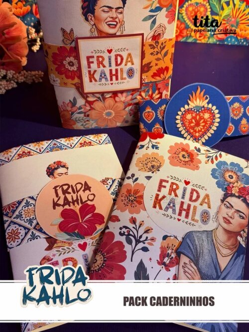 Arquivo Digital Frida Kahlo – Pack Caderninhos -7045