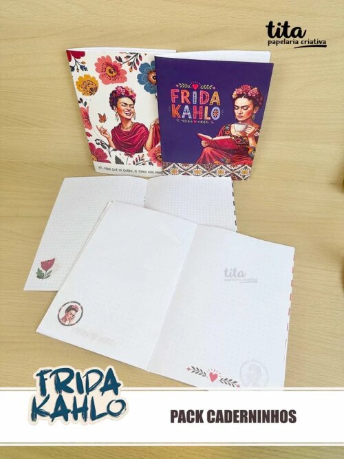 Arquivo Digital Frida Kahlo – Pack Caderninhos -7045