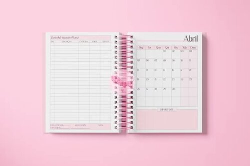 Arquivo Digital Miolo Agenda Rosa Visão Semanal 2027 -7047