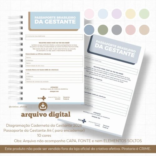 Arquivo Digital Coleção Caderneta Gestante 2026 -7048