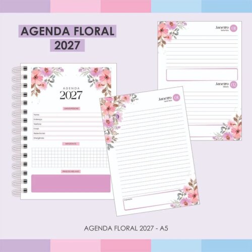 Arquivo Digital Agenda Floral 2027 - 7060