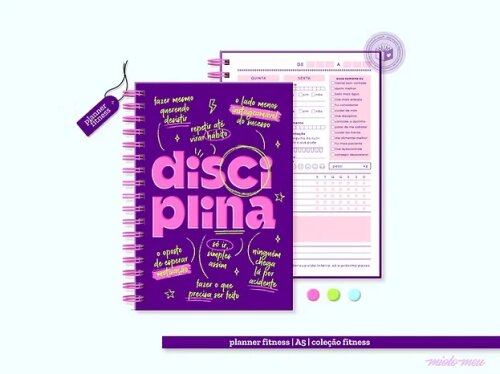 Arquivo Digital Fitness | Planner & Capas  - 7074