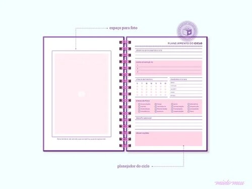 Arquivo Digital Fitness | Planner & Capas  - 7074