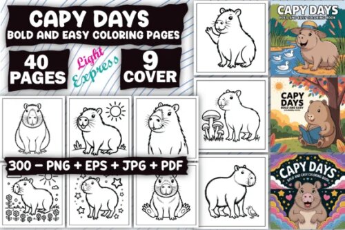 Arquivo Digital Dias de Capy Ousados ​​e Fáceis Capivara –