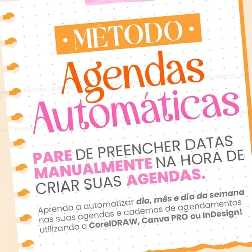 Arquivo Digital Método Agendas Automáticas (PRÉ VENDA)  -7105