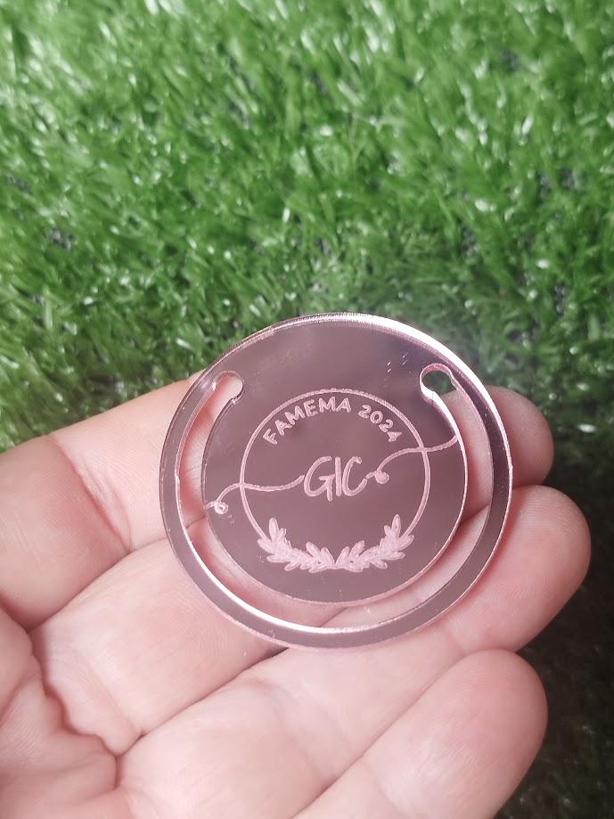 MARCADOR DE PAGINAS PERSONALIZADO PARA LEMBRANCINHA