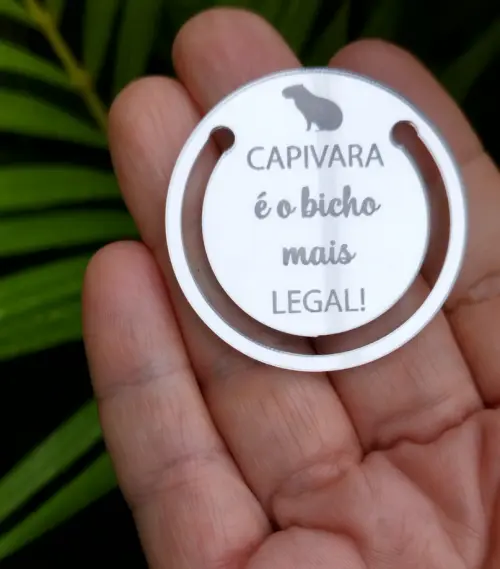 MARCADOR DE PAGINAS PERSONALIZADO EM ACRILICO ESPELHADO