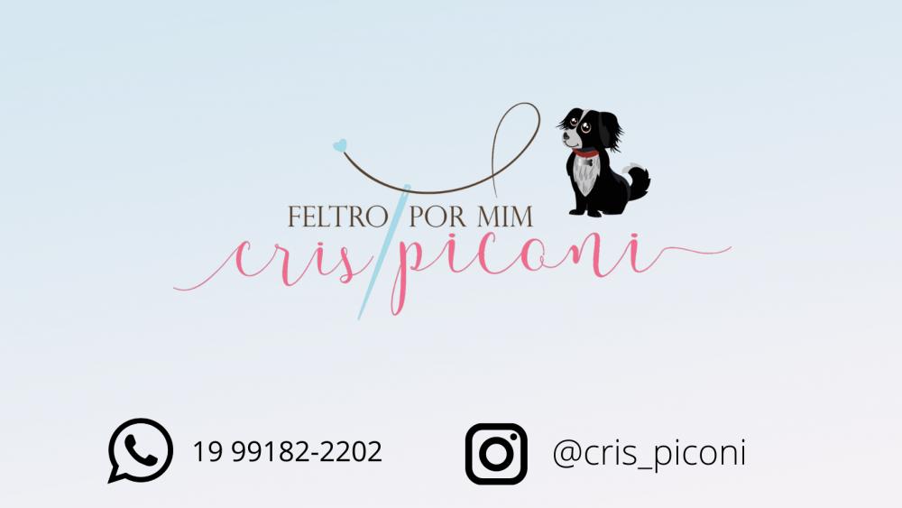 Feltro por mim Cris Piconii