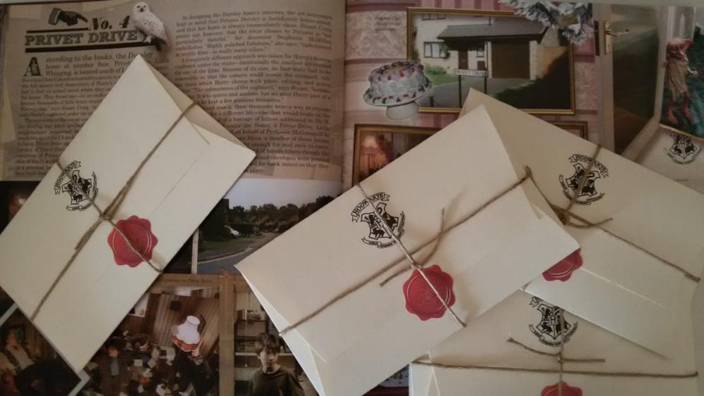 Carta de Convocação para Hogwarts (Personalizada)