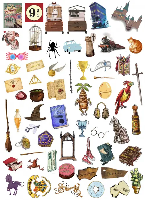 Adesivos Harry Potter