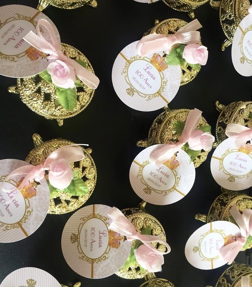 Mini porta joia personalizado aniversário