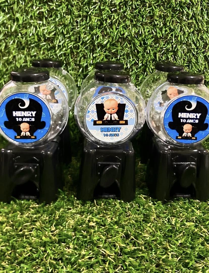 Mini baleiro personalizado