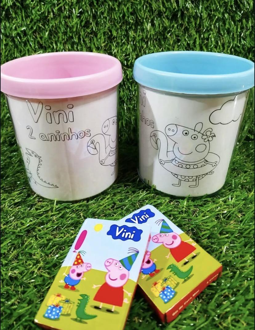 Caneca de colorir personalizada