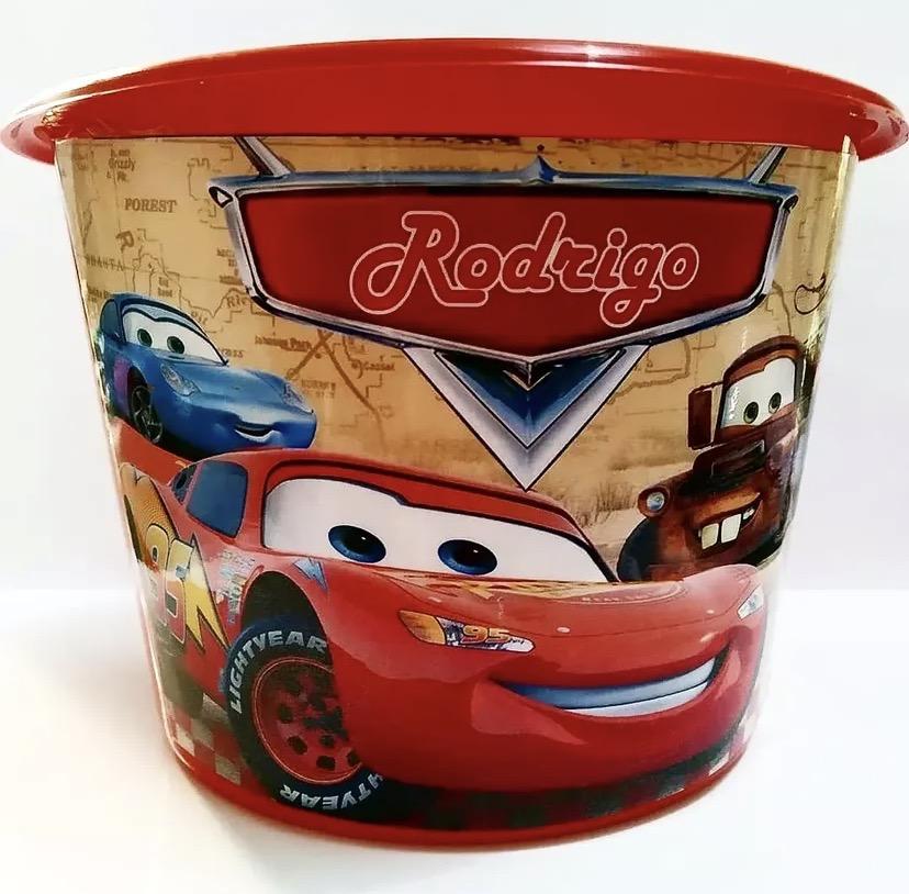 Baldinho de pipoca personalizado
