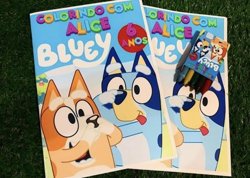 Livrinho de colorir personalizado