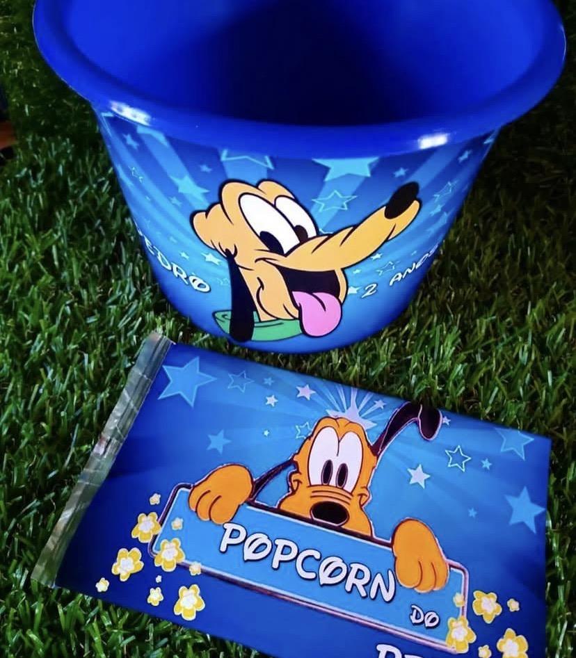 Baldinho + Pipoca personalizada