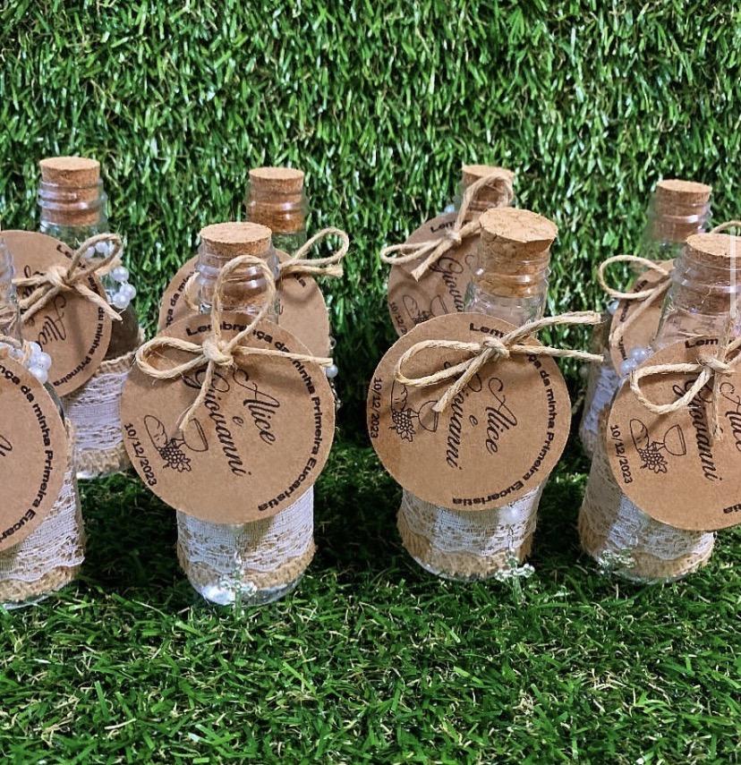 Garrafinha Batismo Personalizado