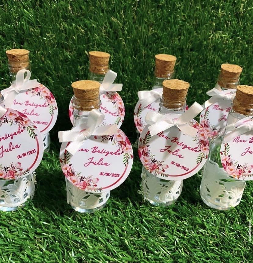 Garrafinha Batismo Personalizado