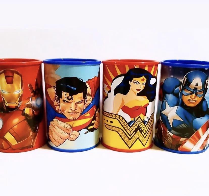 Cofrinho Super Heróis Personalizado