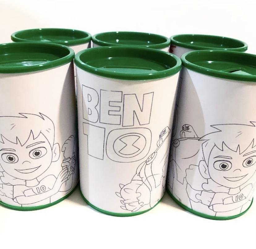 Cofrinho de colorir personalizado
