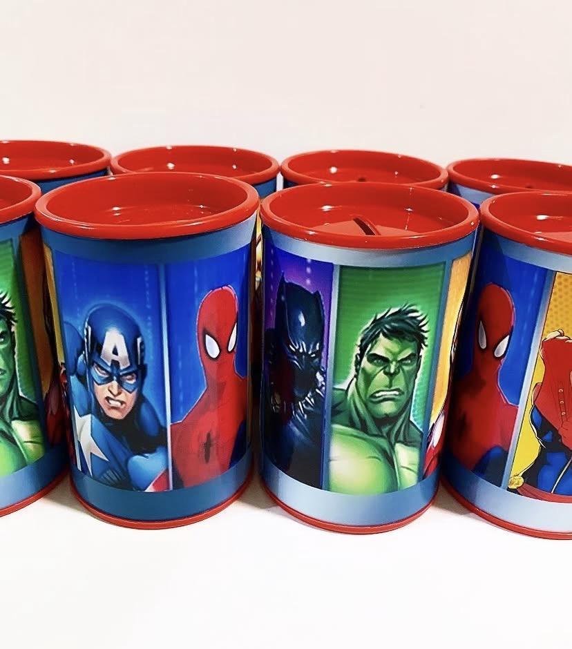 Cofrinhos personalizados heróis