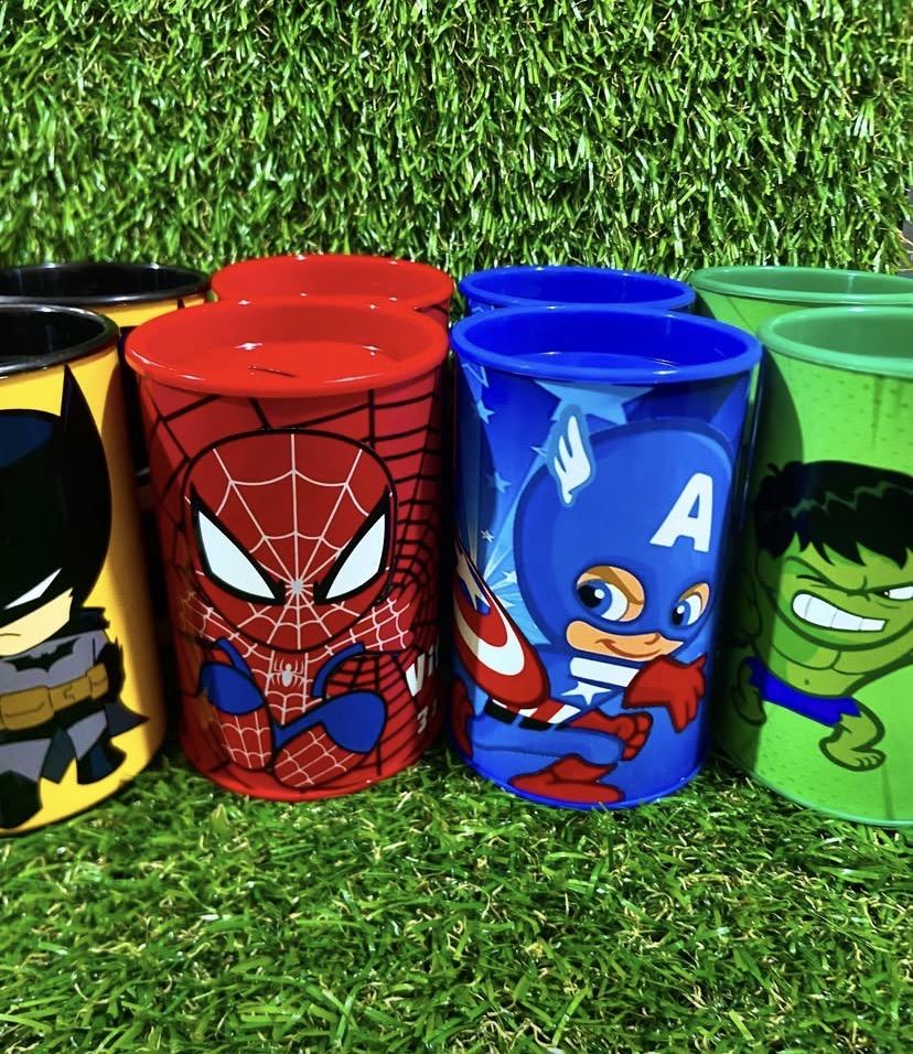 Cofrinhos personalizados heróis baby