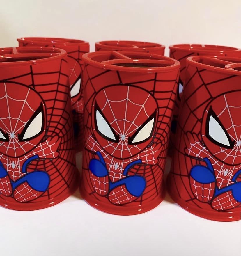 Porta lápis personalizado Super Heróis Baby