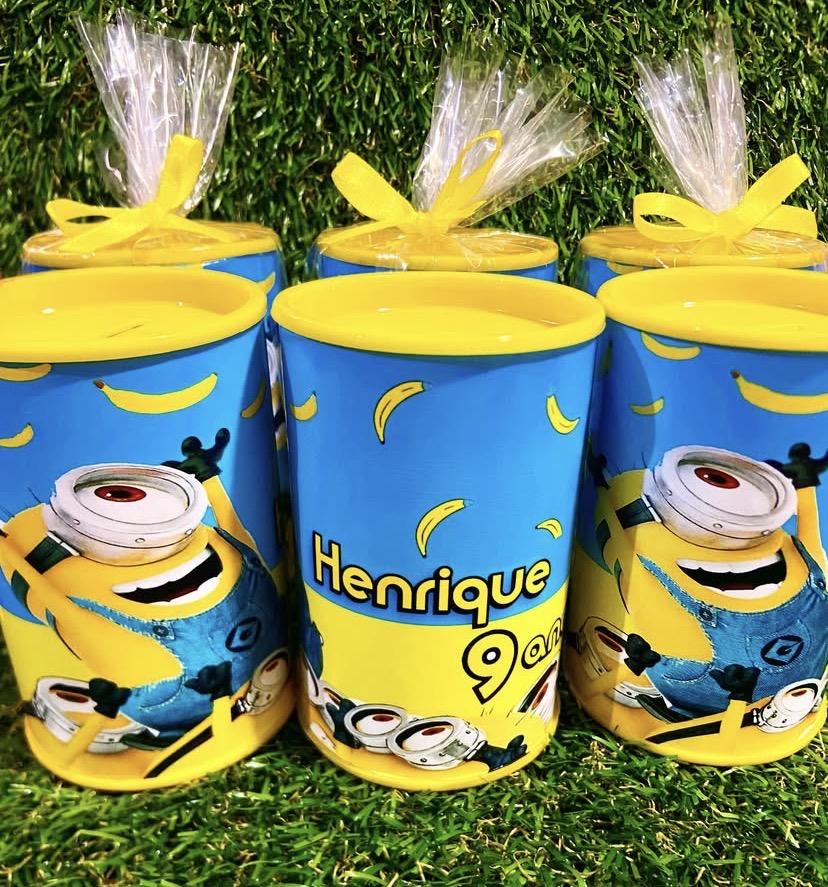 Cofrinhos personalizados Minions