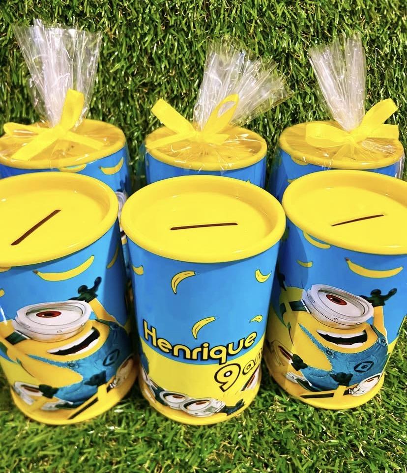 Cofrinhos personalizados Minions