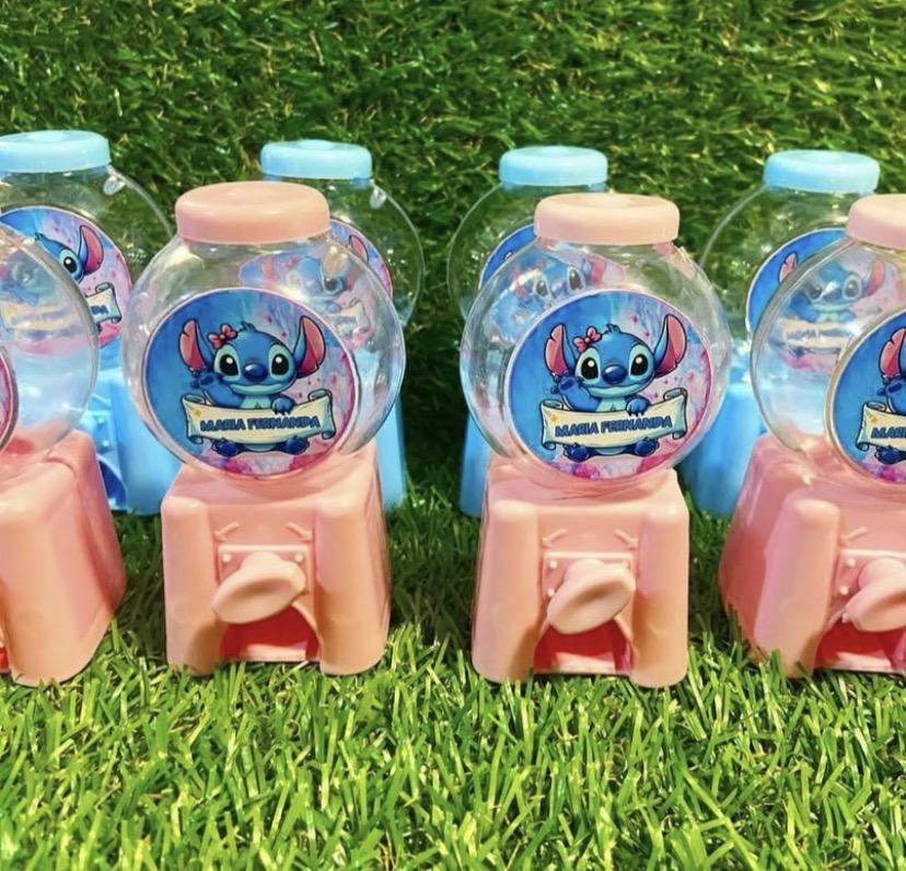 Mini baleiro personalizado Stitch