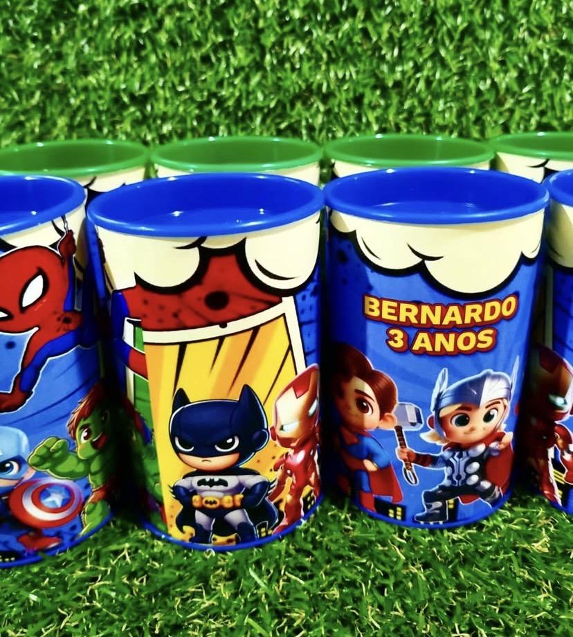 Cofrinhos personalizados heróis baby
