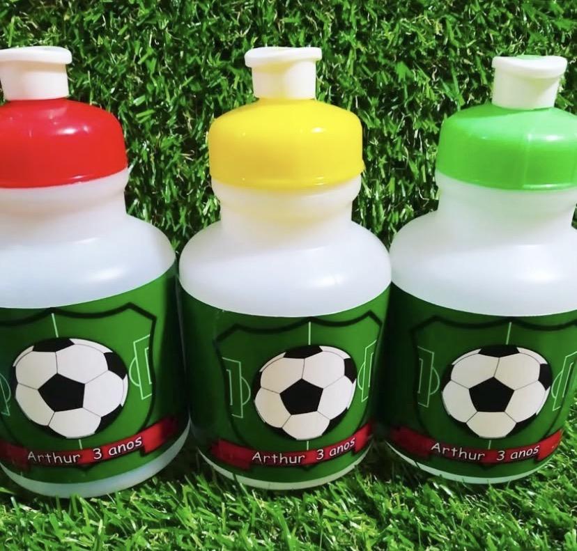 Garrafinha squeeze personalizada Futebol