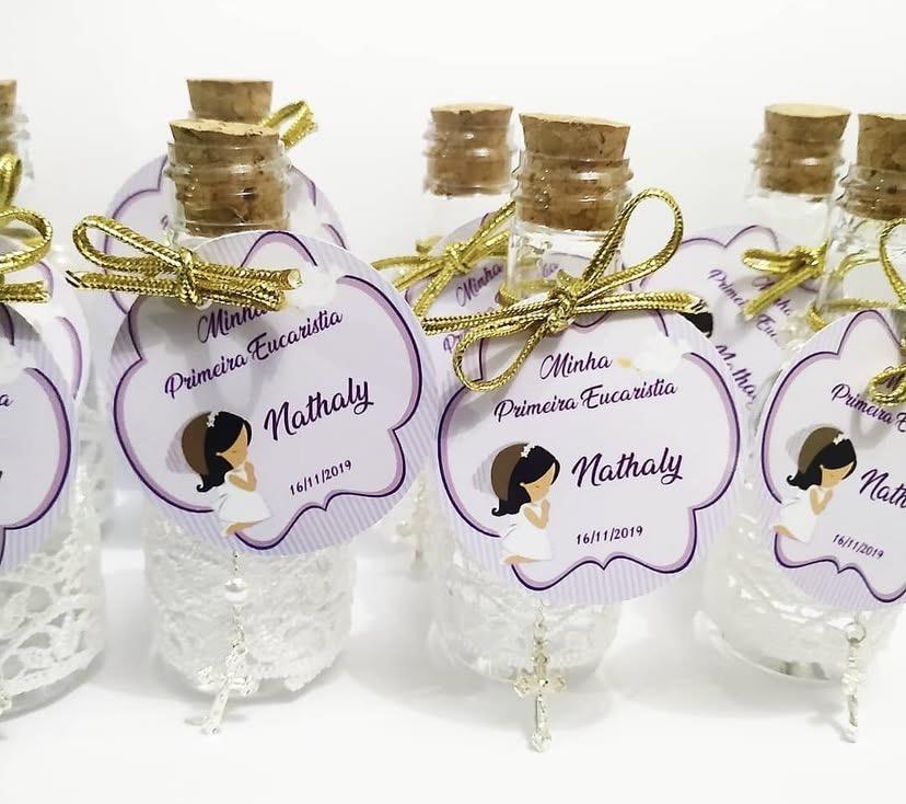 Garrafinha com tercinho personalizada