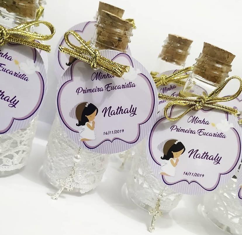 Garrafinha com tercinho personalizada