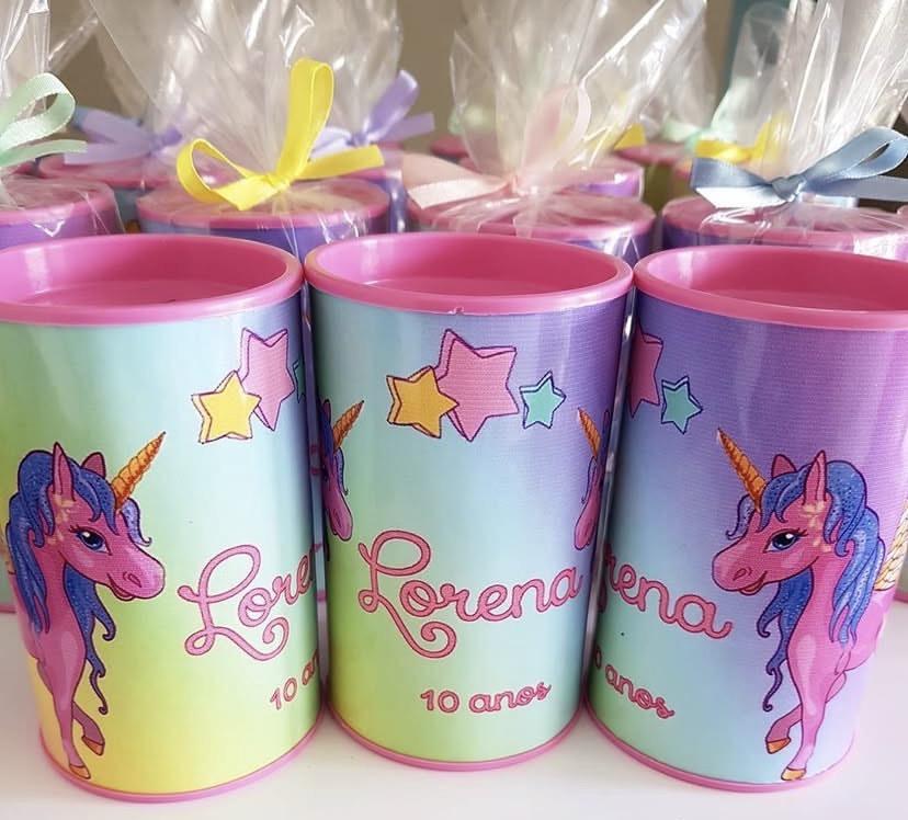 Cofrinho personalizado Unicórnio