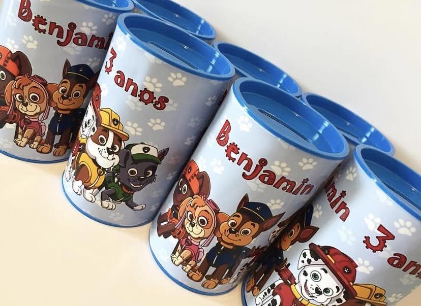 Cofrinho personalizado Patrulha