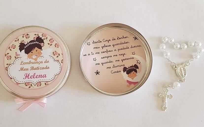 Latinha personalizada com tercinho