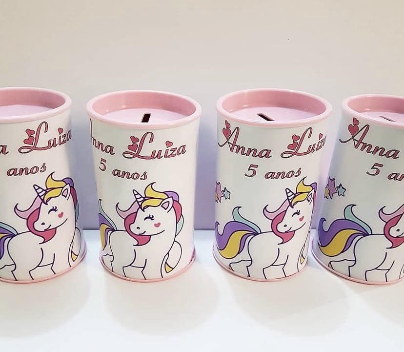 Cofrinho personalizado Unicórnio