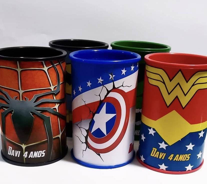 Cofrinhos personalizados heróis