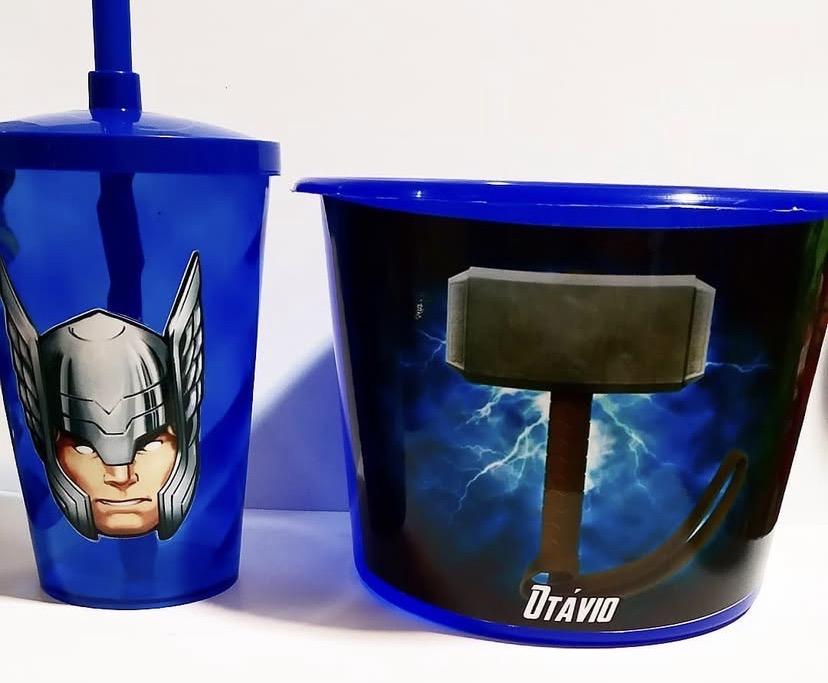 Baldinho + Copo personalizado