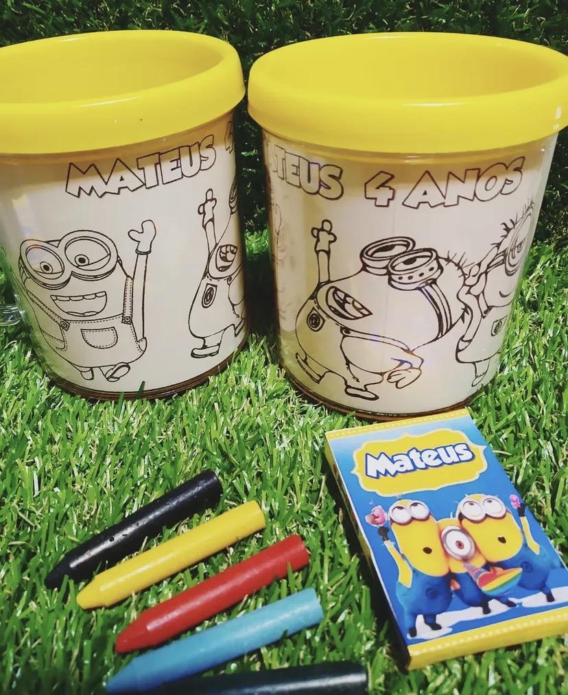 Caneca de Colorir Personalizada