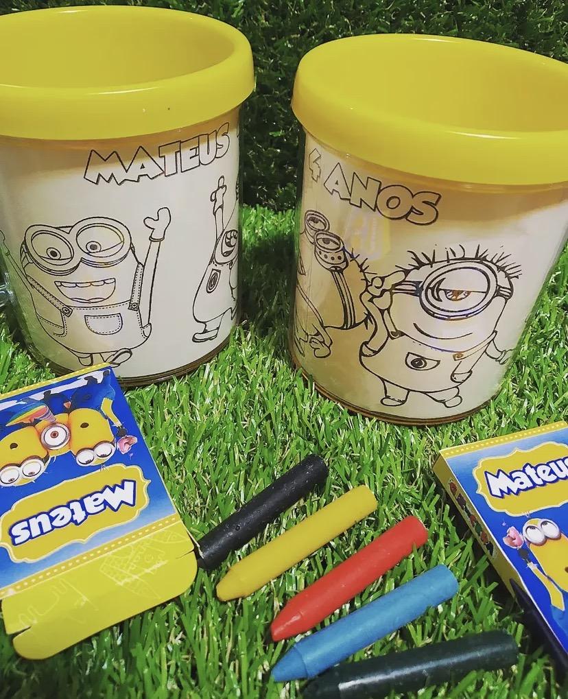 Caneca de Colorir Personalizada