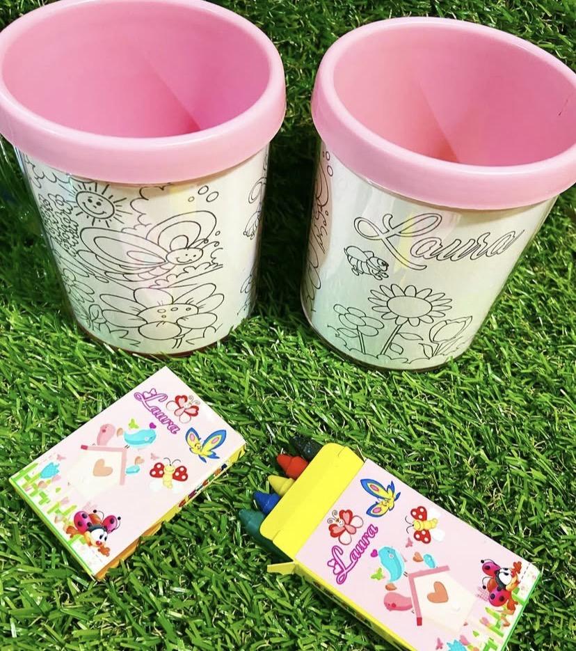 Caneca de Colorir Personalizada
